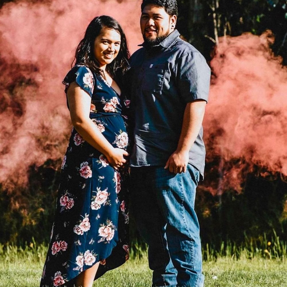 gender reveal Jamaica smoke